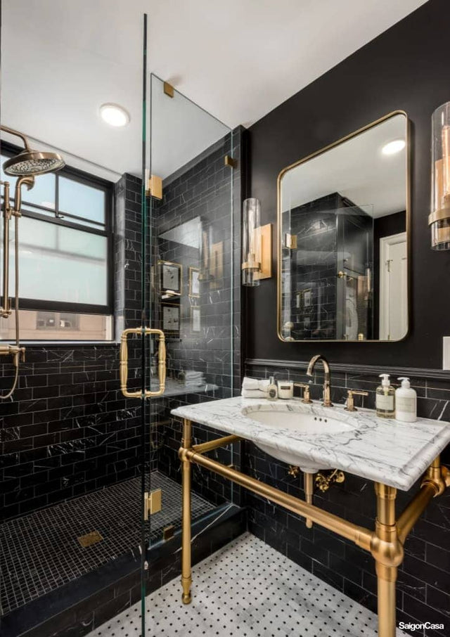 Mặt Lavabo Đá Marble - SaigonCasa | Curated Surfaces & Contemporary Living