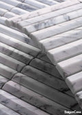 Mosaic Đá 3D Arabescato - SaigonCasa | Curated Surfaces & Contemporary Living