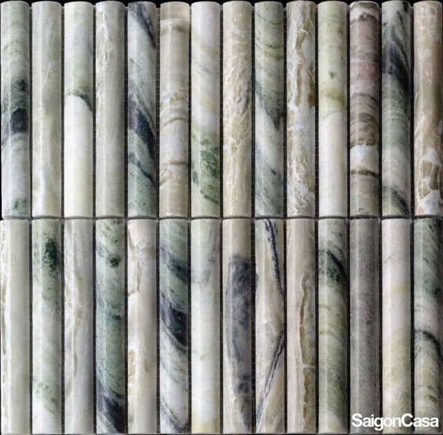 Mosaic Đá 3D Jade - SaigonCasa | Curated Surfaces & Contemporary Living