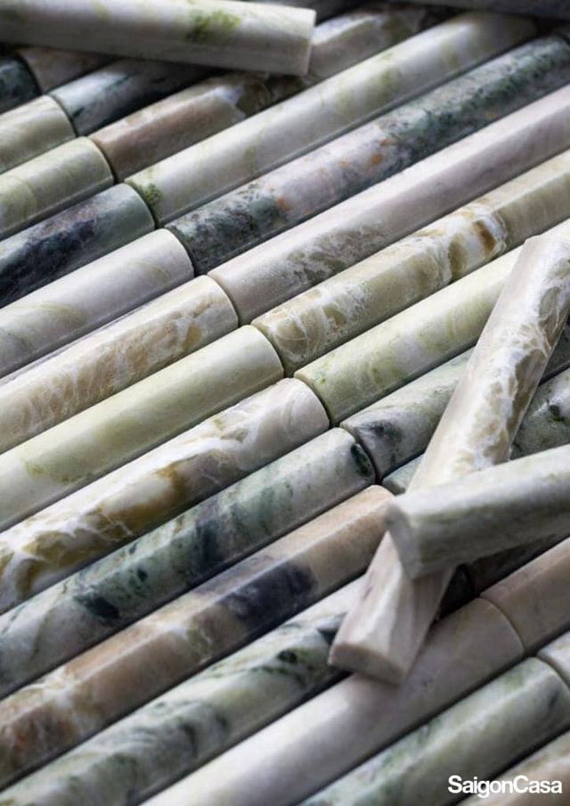 Mosaic Đá 3D Jade - SaigonCasa | Curated Surfaces & Contemporary Living