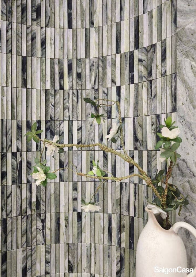 Mosaic Đá 3D Jade - SaigonCasa | Curated Surfaces & Contemporary Living