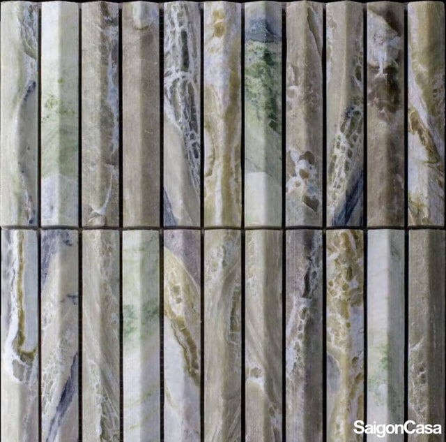Mosaic Đá 3D Jade - SaigonCasa | Curated Surfaces & Contemporary Living