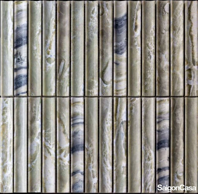 Mosaic Đá 3D Jade - SaigonCasa | Curated Surfaces & Contemporary Living