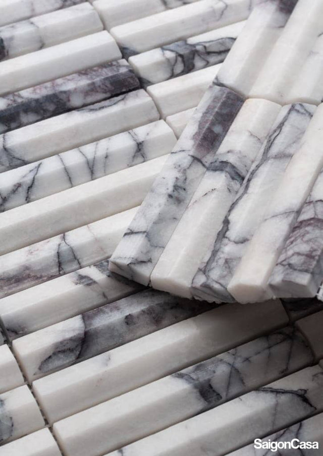 Mosaic Đá 3D Lilac - SaigonCasa | Curated Surfaces & Contemporary Living
