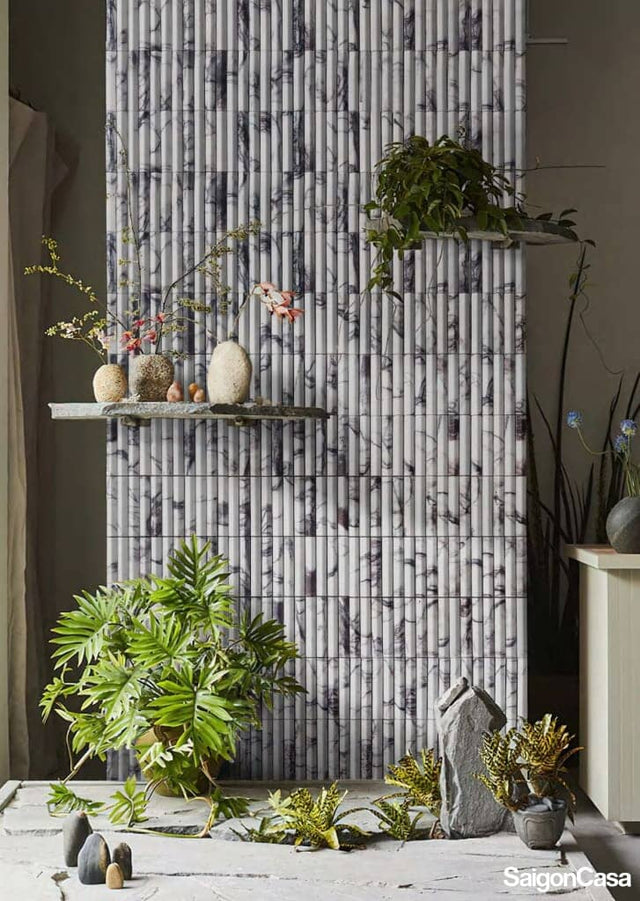 Mosaic Đá 3D Lilac - SaigonCasa | Curated Surfaces & Contemporary Living