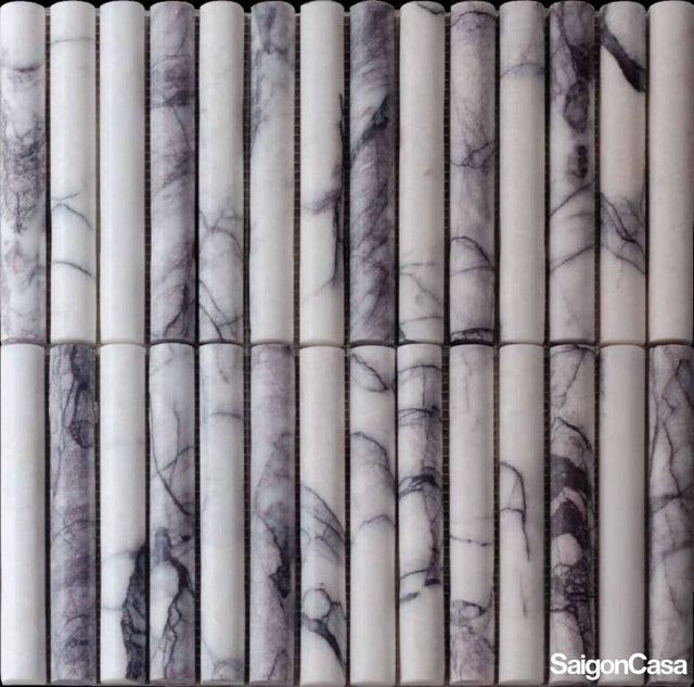 Mosaic Đá 3D Lilac - SaigonCasa | Curated Surfaces & Contemporary Living