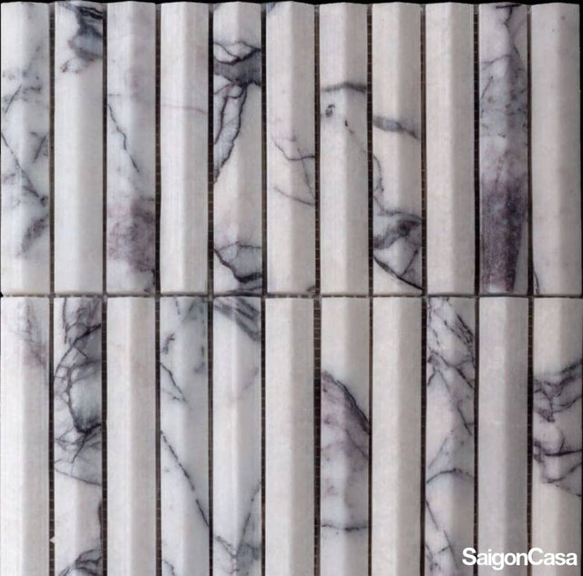Mosaic Đá 3D Lilac - SaigonCasa | Curated Surfaces & Contemporary Living