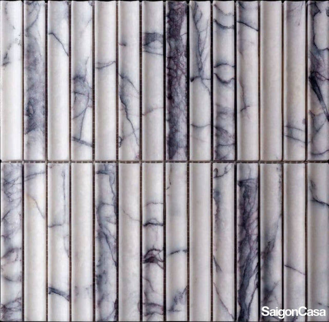 Mosaic Đá 3D Lilac - SaigonCasa | Curated Surfaces & Contemporary Living