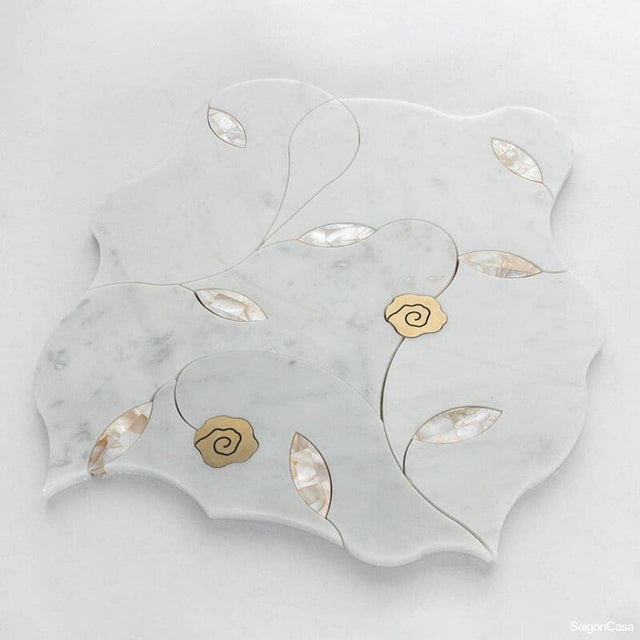 Mosaic Đá Fleur - SaigonCasa | Curated Surfaces & Contemporary Living