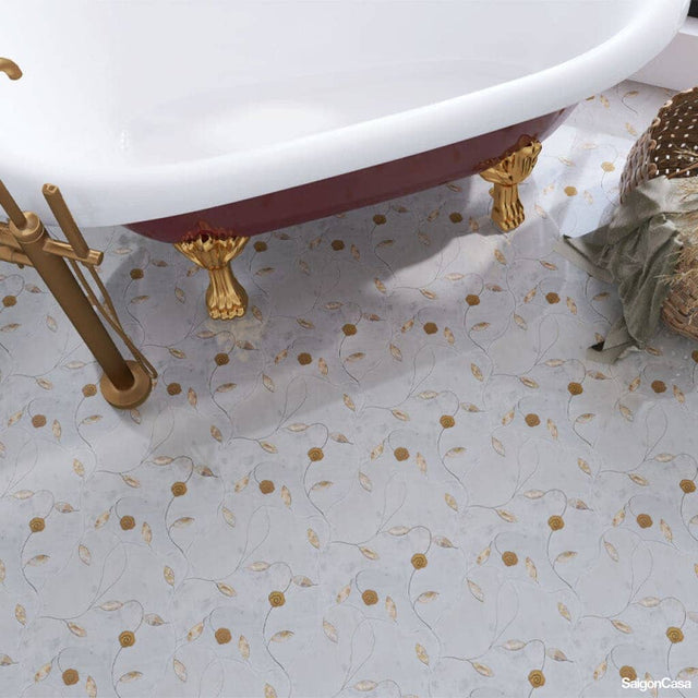 Mosaic Đá Fleur - SaigonCasa | Curated Surfaces & Contemporary Living