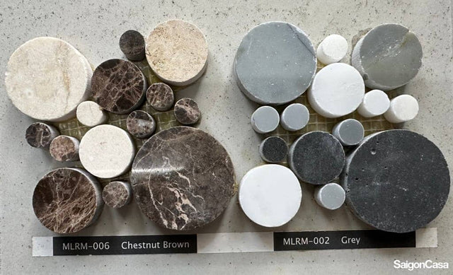 Mosaic Đá Le Rond - SaigonCasa | Curated Surfaces & Contemporary Living