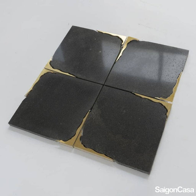 Mosaic Đá Marble & Brass - SaigonCasa | Curated Surfaces & Contemporary Living
