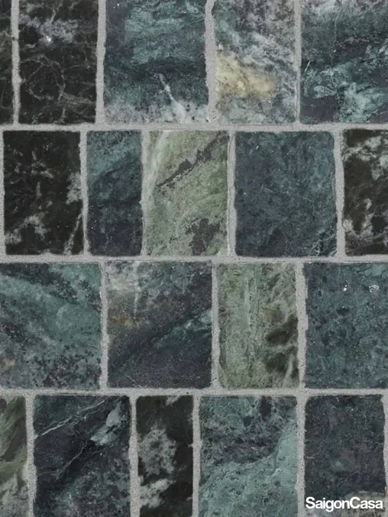 Mosaic Đá Marble Cắt Thô