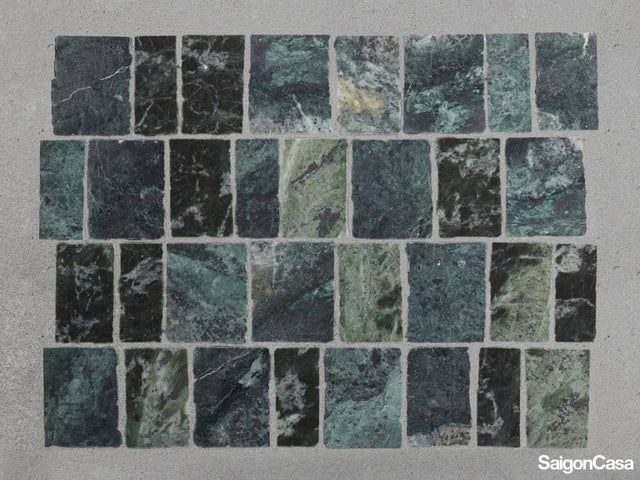 Mosaic Đá Marble Cắt Thô - SaigonCasa | Curated Surfaces & Contemporary Living