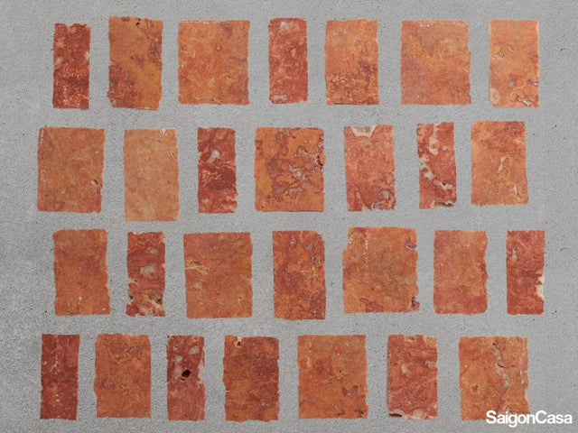 Mosaic Đá Marble Cắt Thô - SaigonCasa | Curated Surfaces & Contemporary Living