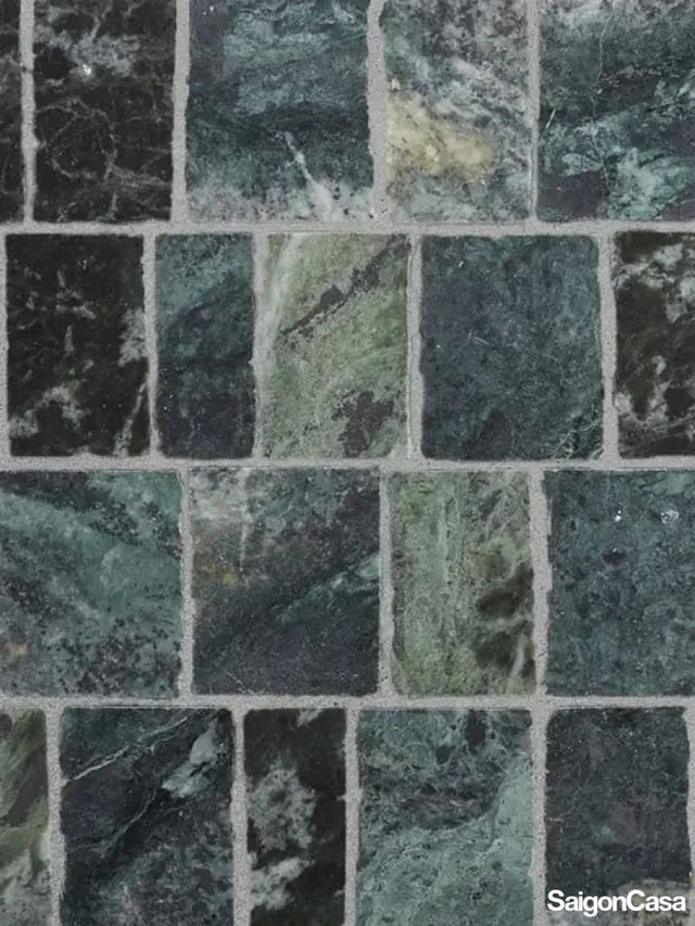 Mosaic Đá Marble Cắt Thô - SaigonCasa | Curated Surfaces & Contemporary Living