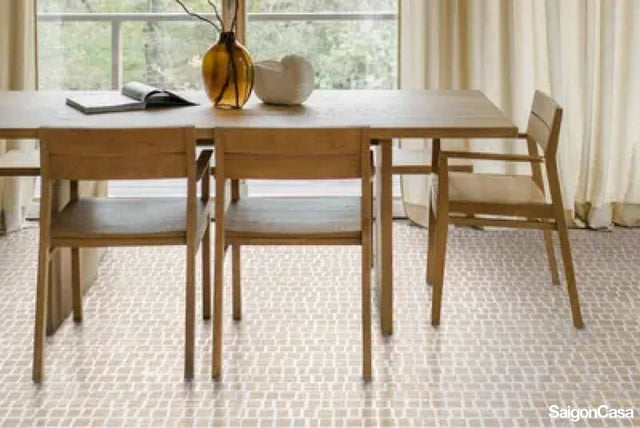Mosaic Đá Marble Cắt Thô - SaigonCasa | Curated Surfaces & Contemporary Living