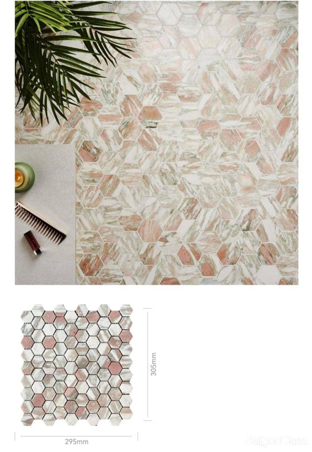 Mosaic Đá Marble Deluxe - SaigonCasa | Curated Surfaces & Contemporary Living