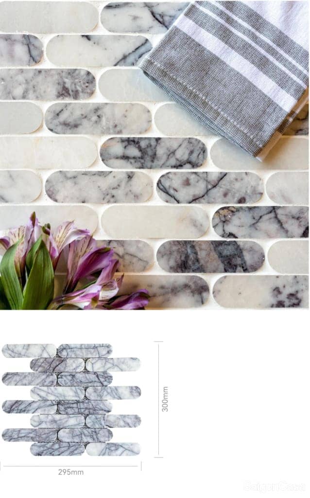 Mosaic Đá Marble Deluxe - SaigonCasa | Curated Surfaces & Contemporary Living