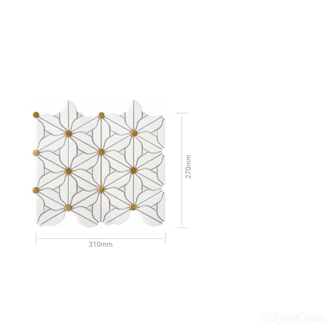 Mosaic Đá Marble Deluxe - SaigonCasa | Curated Surfaces & Contemporary Living