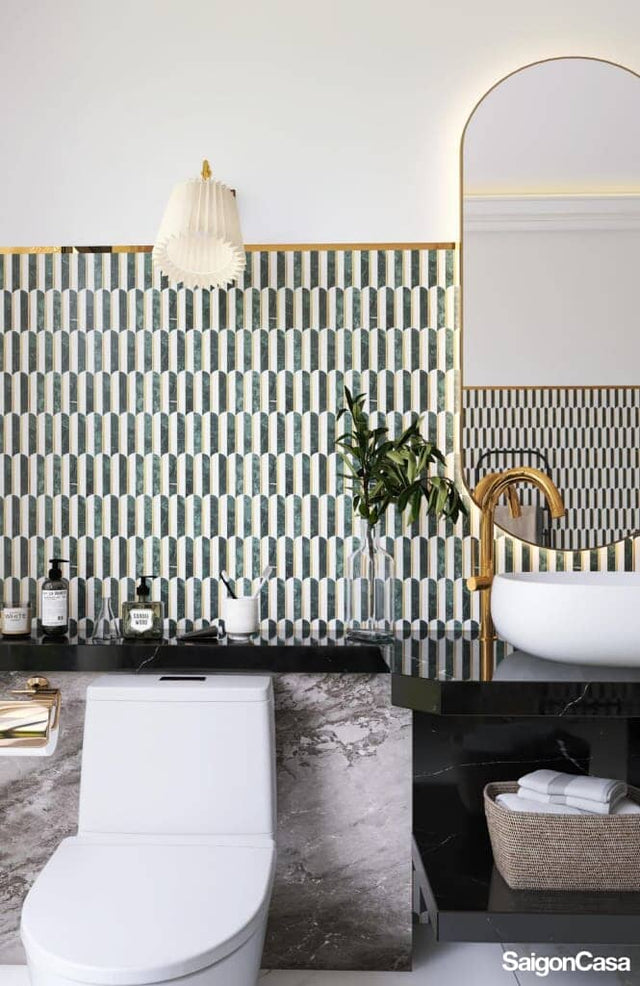 Mosaic Đá Marble Deluxe - SaigonCasa | Curated Surfaces & Contemporary Living