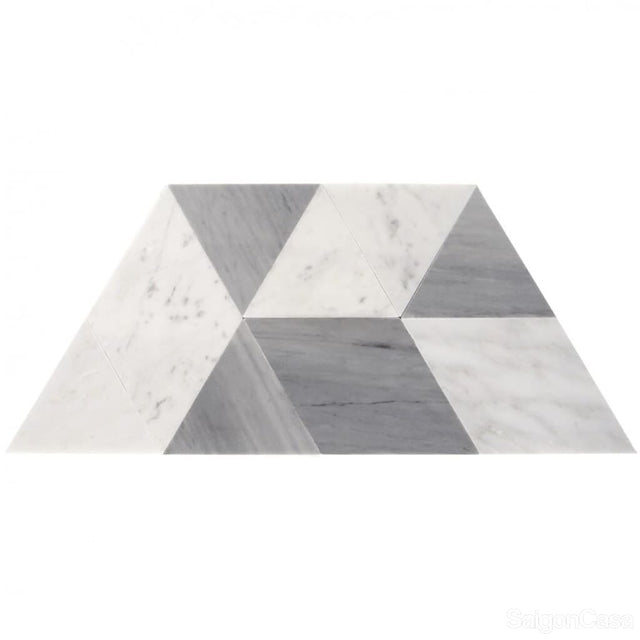 Mosaic Đá Marble Duo Mix - SaigonCasa | Curated Surfaces & Contemporary Living
