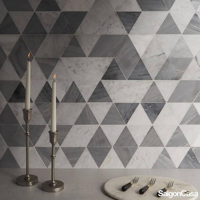 Mosaic Đá Marble Duo Mix - SaigonCasa | Curated Surfaces & Contemporary Living