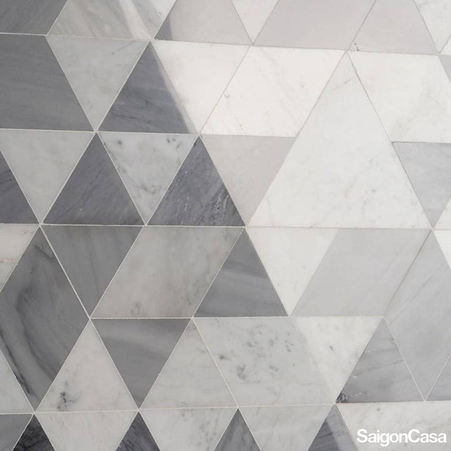 Mosaic Đá Marble Duo Mix - SaigonCasa | Curated Surfaces & Contemporary Living
