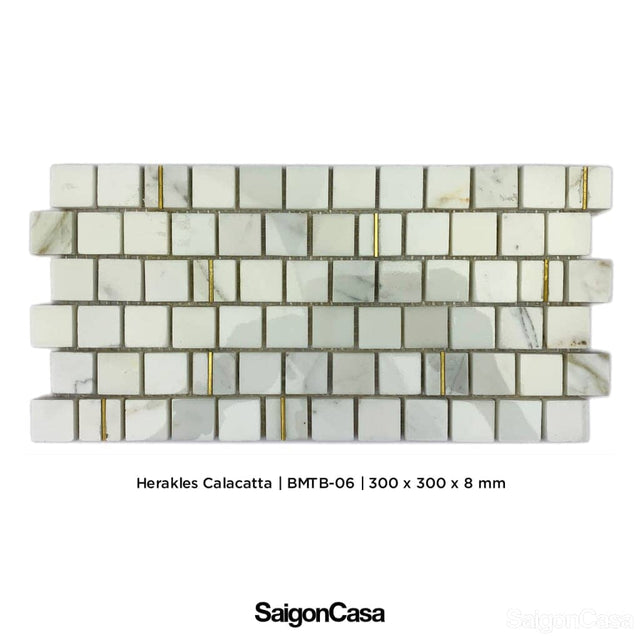 Mosaic Đá Marble Herakles - SaigonCasa | Curated Surfaces & Contemporary Living