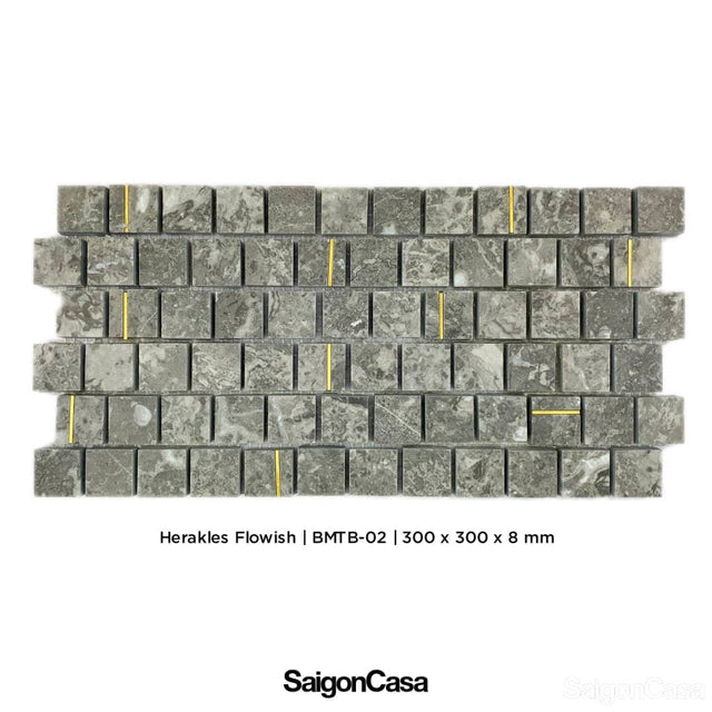 Mosaic Đá Marble Herakles - SaigonCasa | Curated Surfaces & Contemporary Living