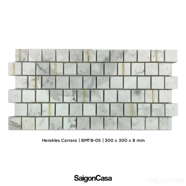 Mosaic Đá Marble Herakles - SaigonCasa | Curated Surfaces & Contemporary Living