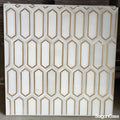 Mosaic Đá Marble & Kim Loại Arrow - SaigonCasa | Curated Surfaces & Contemporary Living