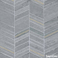 Mosaic Đá Marble & Kim Loại Chevron - SaigonCasa | Curated Surfaces & Contemporary Living
