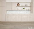 Mosaic Đá Marble & Kim Loại Chevron - SaigonCasa | Curated Surfaces & Contemporary Living