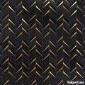 Mosaic Đá Marble & Kim Loại Nero Chevron - SaigonCasa | Curated Surfaces & Contemporary Living