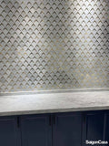 Mosaic Đá Marble & Kim Loại Triangle - SaigonCasa | Curated Surfaces & Contemporary Living