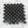 Mosaic Đá Marble Nero Fan - SaigonCasa | Curated Surfaces & Contemporary Living