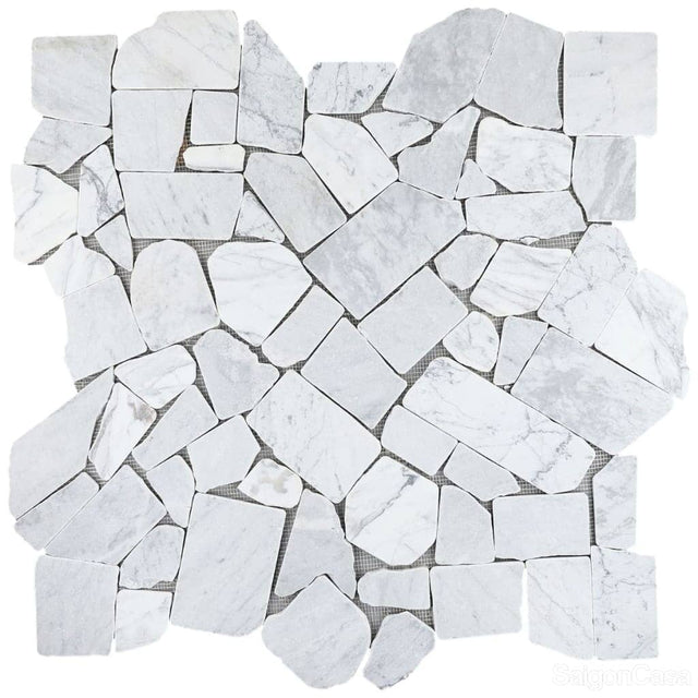 Mosaic Đá Marble Nhiều Cỡ - SaigonCasa | Curated Surfaces & Contemporary Living