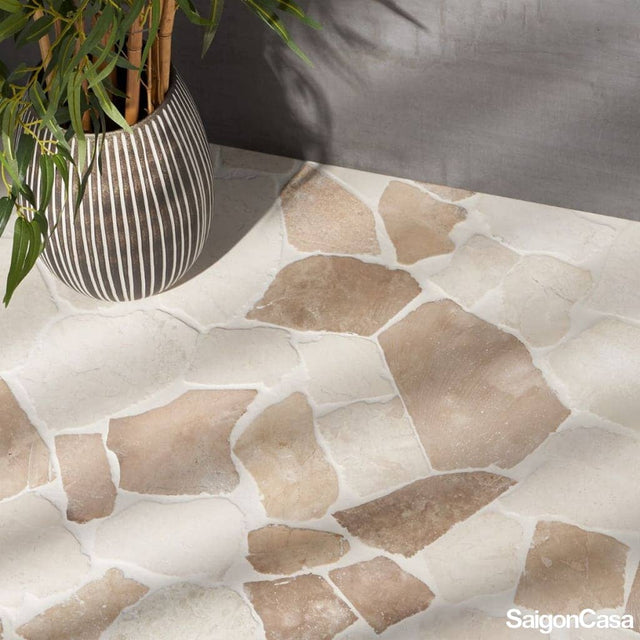 Mosaic Đá Marble Nhiều Cỡ - SaigonCasa | Curated Surfaces & Contemporary Living