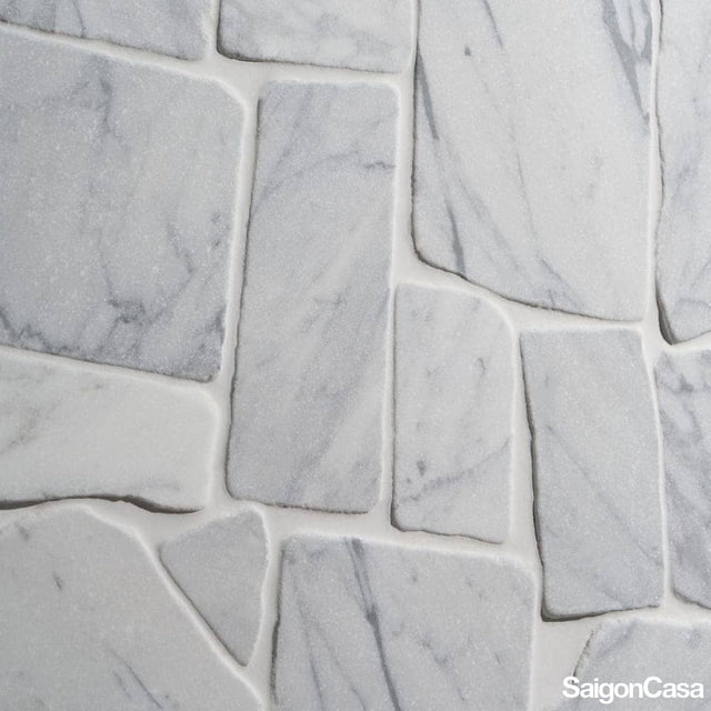 Mosaic Đá Marble Nhiều Cỡ - SaigonCasa | Curated Surfaces & Contemporary Living