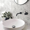 Mosaic Đá Marble Rhombus - SaigonCasa | Curated Surfaces & Contemporary Living