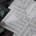 Mosaic Đá Marble Stripe - SaigonCasa | Curated Surfaces & Contemporary Living
