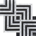 Mosaic Đá Marble Stripe - SaigonCasa | Curated Surfaces & Contemporary Living