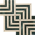 Mosaic Đá Marble Stripe - SaigonCasa | Curated Surfaces & Contemporary Living