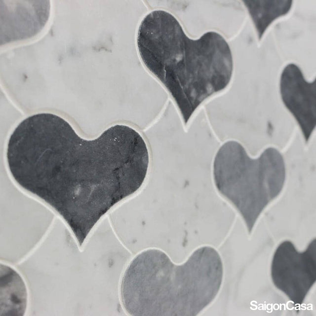 Mosaic Đá Marble Valentine's - SaigonCasa | Curated Surfaces & Contemporary Living