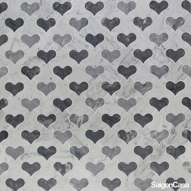 Mosaic Đá Marble Valentine's - SaigonCasa | Curated Surfaces & Contemporary Living