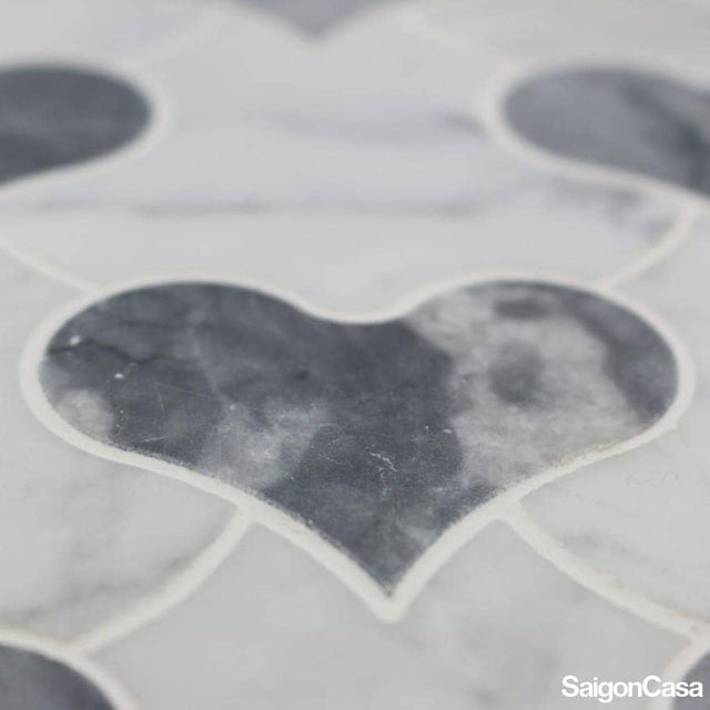 Mosaic Đá Marble Valentine's - SaigonCasa | Curated Surfaces & Contemporary Living