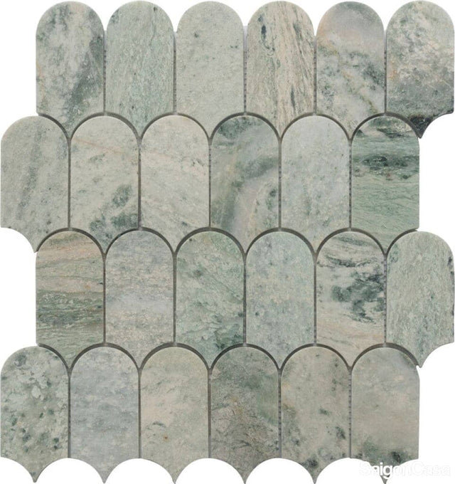 Mosaic Đá Marble Vảy Cá - SaigonCasa | Curated Surfaces & Contemporary Living