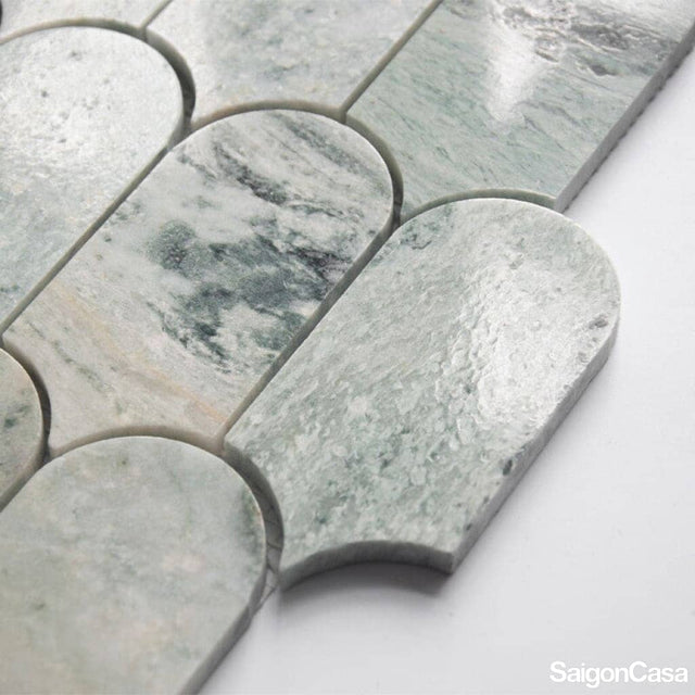 Mosaic Đá Marble Vảy Cá - SaigonCasa | Curated Surfaces & Contemporary Living