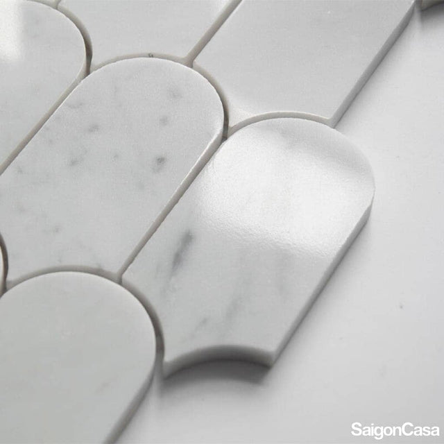 Mosaic Đá Marble Vảy Cá - SaigonCasa | Curated Surfaces & Contemporary Living